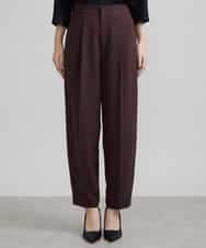 FMLJS20230 MICHEL KLEIN(ミッシェルクラン) ハイウエストバレルパンツ ダークグレー(93)