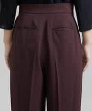 FMLJS20230 MICHEL KLEIN(ミッシェルクラン) ハイウエストバレルパンツ ダークグレー(93)