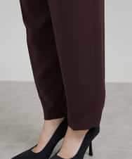 FMLJS20230 MICHEL KLEIN(ミッシェルクラン) ハイウエストバレルパンツ ダークグレー(93)