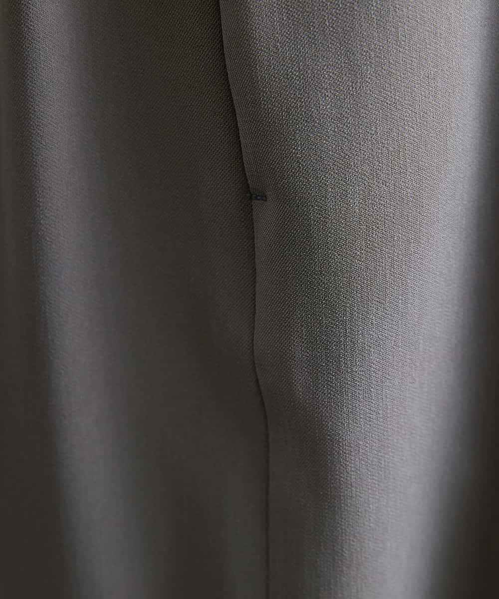 FMLJS20230 MICHEL KLEIN(ミッシェルクラン) ハイウエストバレルパンツ ダークグレー(93)