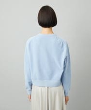 FMSAD11230 MICHEL KLEIN(ミッシェルクラン) コンパクトモールカーディガン ライトブルー