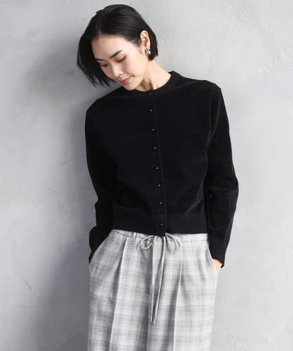 FMSAD11230 MICHEL KLEIN コンパクトモールカーディガン