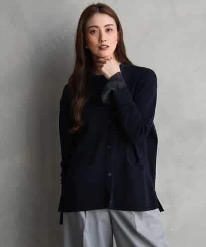 FMSAG55250 MICHEL KLEIN [アンサンブル対応]Vネックカーディガン