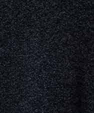 FMSBD30250 MICHEL KLEIN(ミッシェルクラン) ツィード調モールニットジャケット ブラック