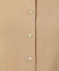 FMSDD13230 MICHEL KLEIN(ミッシェルクラン) コンパクトクルーネックカーディガン ベージュ