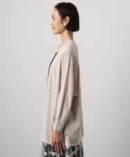 FMSGD10200 MICHEL KLEIN(ミッシェルクラン) ドルマンスリーブ トッパーカーディガン ベージュ