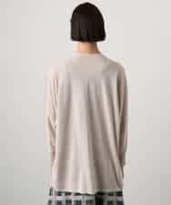 FMSGD10200 MICHEL KLEIN(ミッシェルクラン) ドルマンスリーブ トッパーカーディガン ベージュ