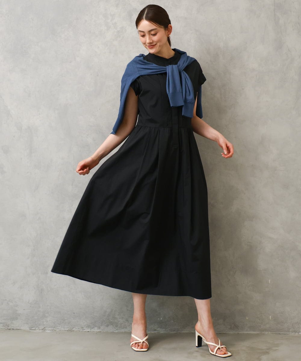 FMSGD24230 MICHEL KLEIN(ミッシェルクラン) [アンサンブル対応]シアーカーディガン アイボリー