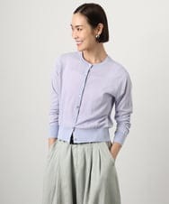 FMSGD24230 MICHEL KLEIN(ミッシェルクラン) [アンサンブル対応]シアーカーディガン アイボリー