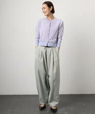 FMSGD24230 MICHEL KLEIN(ミッシェルクラン) [アンサンブル対応]シアーカーディガン アイボリー