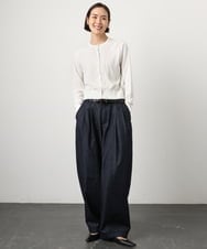 FMSGD24230 MICHEL KLEIN(ミッシェルクラン) [アンサンブル対応]シアーカーディガン アイボリー