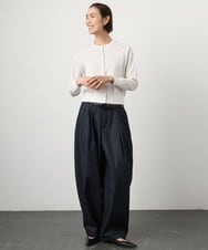 FMSGD24230 MICHEL KLEIN(ミッシェルクラン) [アンサンブル対応]シアーカーディガン アイボリー