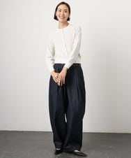 FMSGD24230 MICHEL KLEIN(ミッシェルクラン) [アンサンブル対応]シアーカーディガン アイボリー