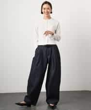 FMSGD24230 MICHEL KLEIN(ミッシェルクラン) [アンサンブル対応]シアーカーディガン アイボリー