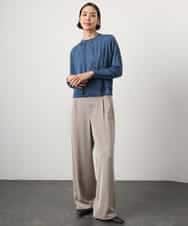 FMSGD24230 MICHEL KLEIN(ミッシェルクラン) [アンサンブル対応]シアーカーディガン アイボリー