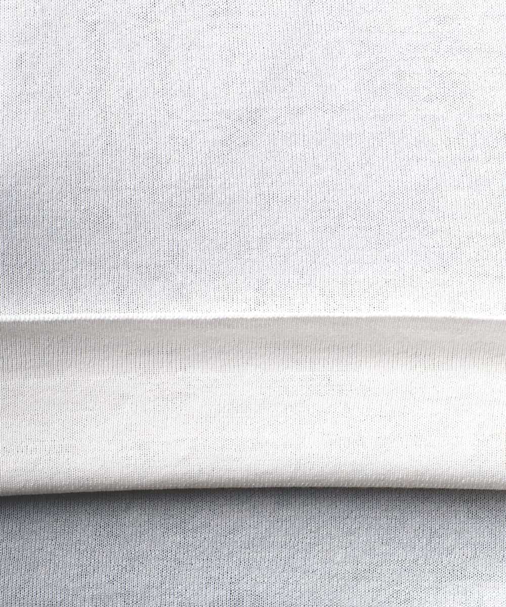 FMSGD24230 MICHEL KLEIN(ミッシェルクラン) [アンサンブル対応]シアーカーディガン アイボリー