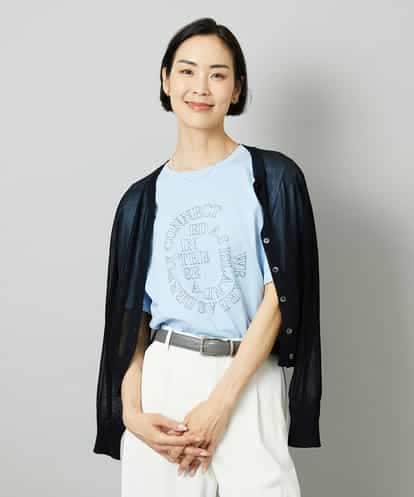 FMSHD01230 MICHEL KLEIN ホールガーメント®シアークルーネックカーディガン