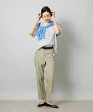 FMSHD01230 MICHEL KLEIN(ミッシェルクラン) ホールガーメント®シアークルーネックカーディガン ブラック