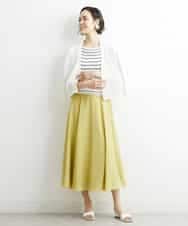 FMSHS25230 MICHEL KLEIN(ミッシェルクラン) ホールガーメント（R）Vネックカーディガン（アンサンブル対応／WEB限定カラーあり） ネイビー(58)WEB限定カラー
