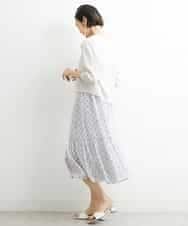 FMSHS25230 MICHEL KLEIN(ミッシェルクラン) ホールガーメント（R）Vネックカーディガン（アンサンブル対応／WEB限定カラーあり） ネイビー(58)WEB限定カラー