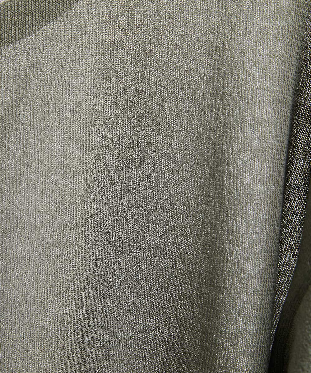 FMSHS31200 MICHEL KLEIN(ミッシェルクラン) [前後着用可能]2WAYシアーカーディガン ホワイト(90)