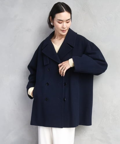 FMUAA52530 MICHEL KLEIN Super100ウールビーバーPコート