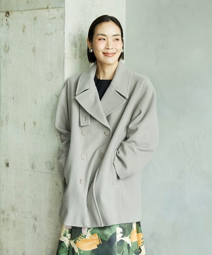 FMUAA52530 MICHEL KLEIN Super100ウールビーバーPコート