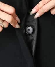 FMUAD01550 MICHEL KLEIN(ミッシェルクラン) スーパー100’sウールステンカラーコート ブラック