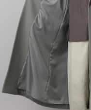 FMUAD02540 MICHEL KLEIN(ミッシェルクラン) ロングチェスターコート ブラック