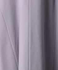 FMUBG53610 MICHEL KLEIN(ミッシェルクラン) [マフラー付き]ノーカラーコクーンコート ラベンダー