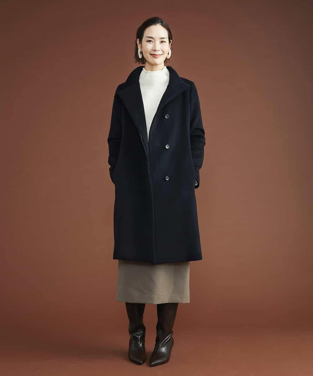 カシミヤビーバースタンドカラーコート（数量限定生産）(その他の