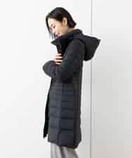 FMVAA41610 MICHEL KLEIN(ミッシェルクラン) [定番人気]2WAYストレッチダウンミドルコート ブラック