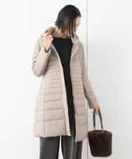 FMVAA41610 MICHEL KLEIN(ミッシェルクラン) [定番人気]2WAYストレッチダウンミドルコート ブラック