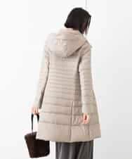 FMVAA41610 MICHEL KLEIN(ミッシェルクラン) [定番人気]2WAYストレッチダウンミドルコート ブラック