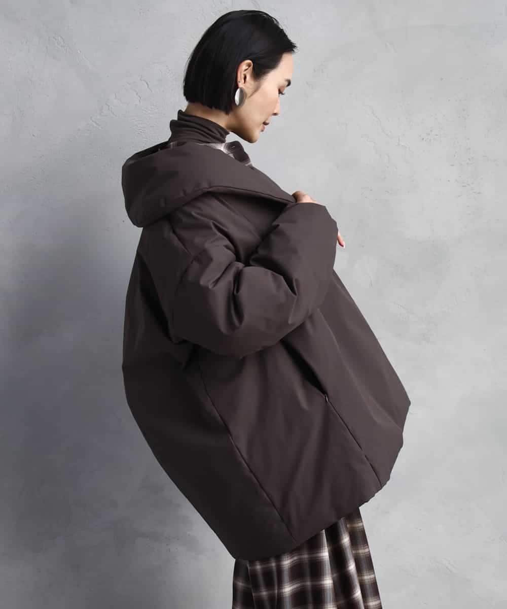 FMVBD06560 MICHEL KLEIN(ミッシェルクラン) ［撥水加工］ショールカラーダウンコート ブラック