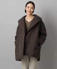 FMVBD06560 MICHEL KLEIN(ミッシェルクラン) ［撥水加工］ショールカラーダウンコート ブラック