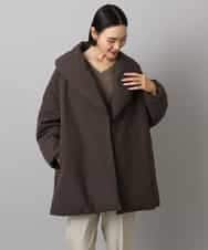 FMVBD06560 MICHEL KLEIN(ミッシェルクラン) ［撥水加工］ショールカラーダウンコート ブラック