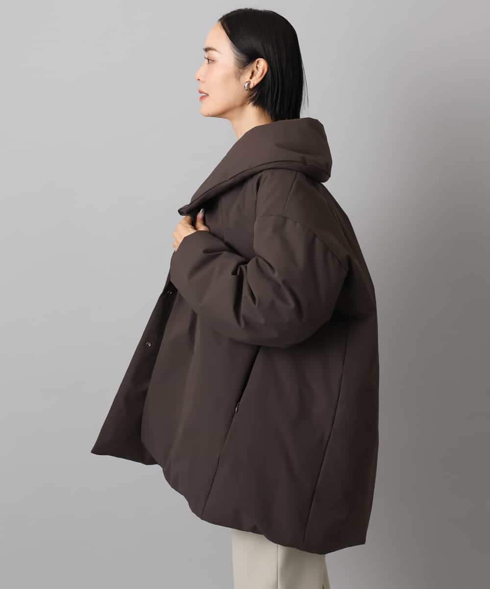 FMVBD06560 MICHEL KLEIN(ミッシェルクラン) ［撥水加工］ショールカラーダウンコート ブラック