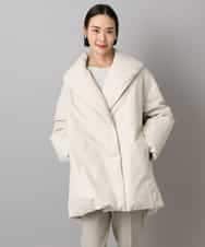 FMVBD06560 MICHEL KLEIN(ミッシェルクラン) ［撥水加工］ショールカラーダウンコート ブラック