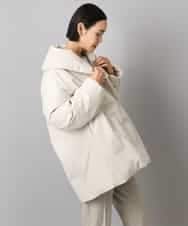 FMVBD06560 MICHEL KLEIN(ミッシェルクラン) ［撥水加工］ショールカラーダウンコート ブラック