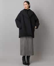 FMVBD06560 MICHEL KLEIN(ミッシェルクラン) ［撥水加工］ショールカラーダウンコート ブラック