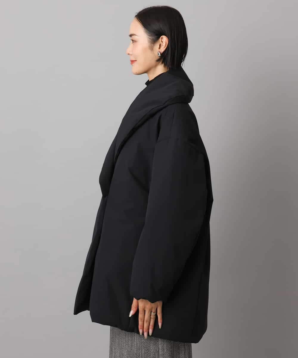 FMVBD06560 MICHEL KLEIN(ミッシェルクラン) ［撥水加工］ショールカラーダウンコート ブラック