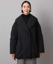 FMVBD06560 MICHEL KLEIN(ミッシェルクラン) ［撥水加工］ショールカラーダウンコート ブラック