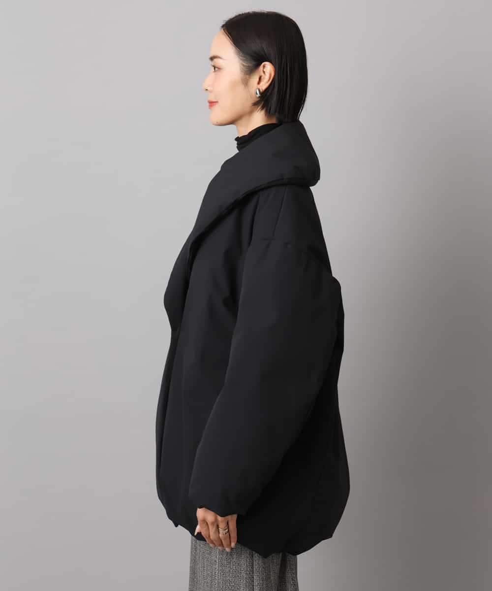 FMVBD06560 MICHEL KLEIN(ミッシェルクラン) ［撥水加工］ショールカラーダウンコート ブラック