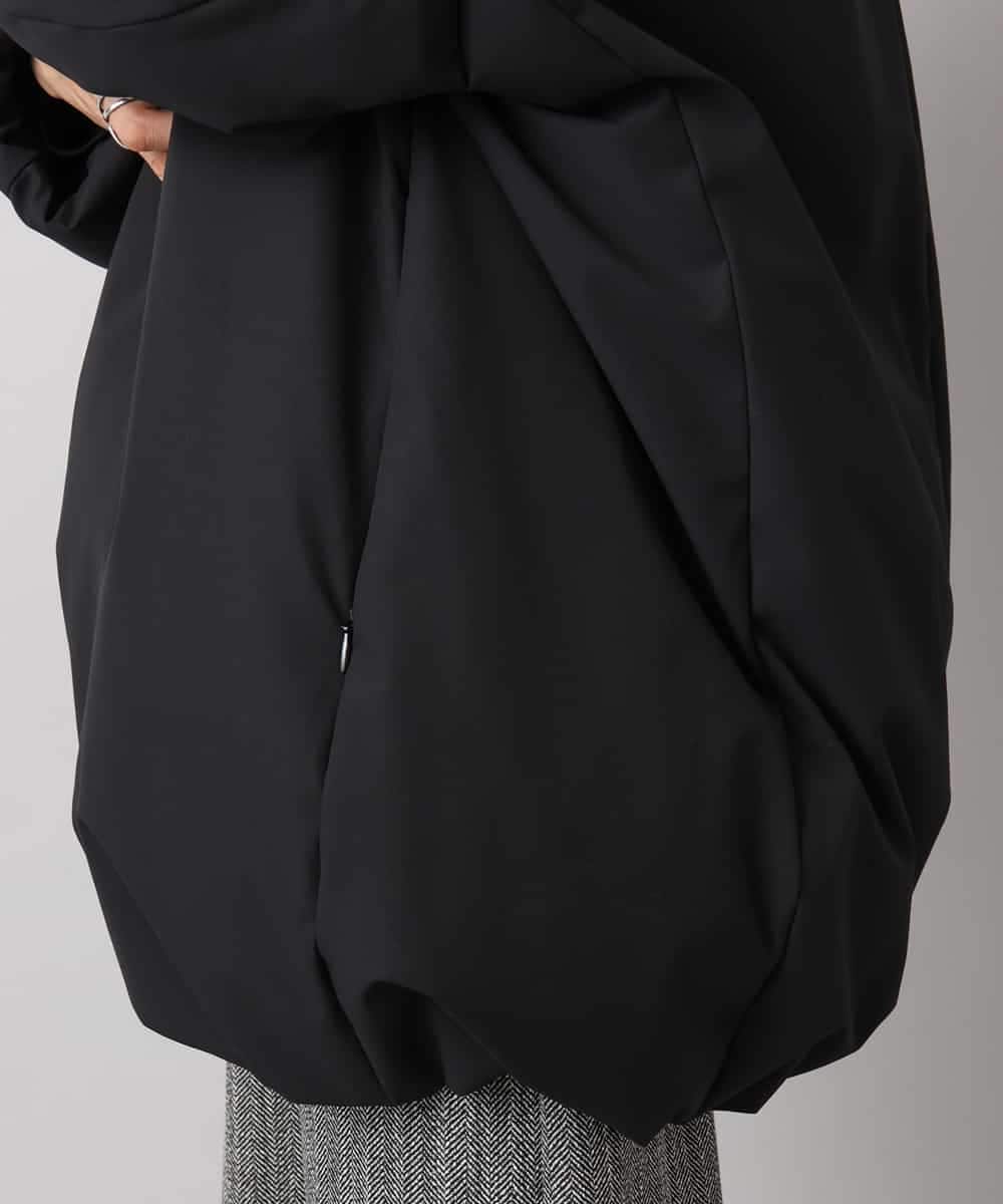 FMVBD06560 MICHEL KLEIN(ミッシェルクラン) ［撥水加工］ショールカラーダウンコート ブラック