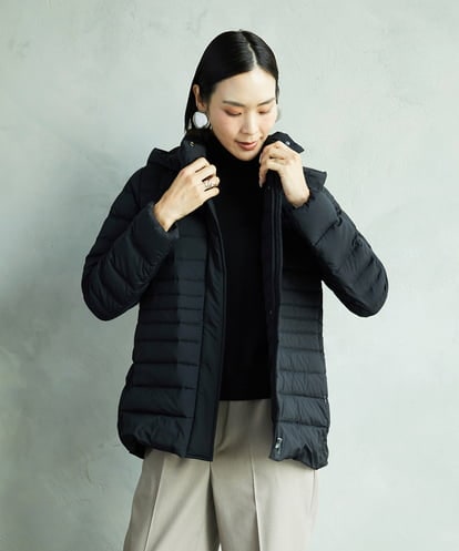 FMVBD40570 MICHEL KLEIN [定番人気]2WAYストレッチダウンジャケット