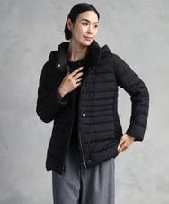 FMVBD40570 MICHEL KLEIN(ミッシェルクラン) [定番人気]2WAYストレッチダウンジャケット ライトグレー