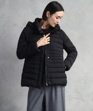 FMVBD40570 MICHEL KLEIN(ミッシェルクラン) [定番人気]2WAYストレッチダウンジャケット ライトグレー