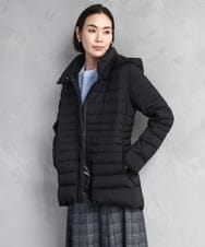 FMVBD40570 MICHEL KLEIN(ミッシェルクラン) [定番人気]2WAYストレッチダウンジャケット ライトグレー