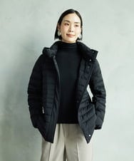 FMVBD40570 MICHEL KLEIN(ミッシェルクラン) [定番人気]2WAYストレッチダウンジャケット ライトグレー
